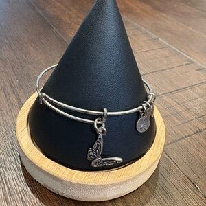 Alex and Ani Butterfly Charm Expandable Bracelet